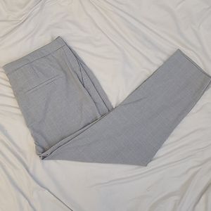 H&M plaid grey pants size 12